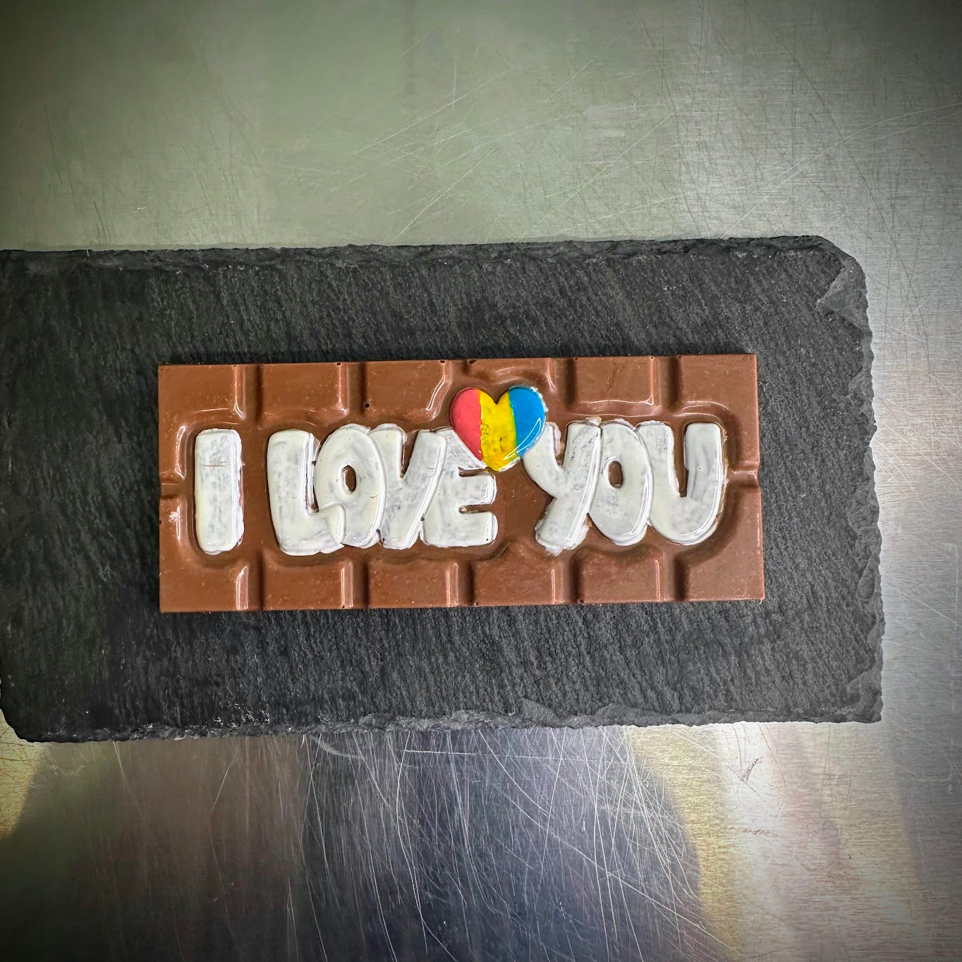 PRIDE 'I Love You' Chocolate Bars
