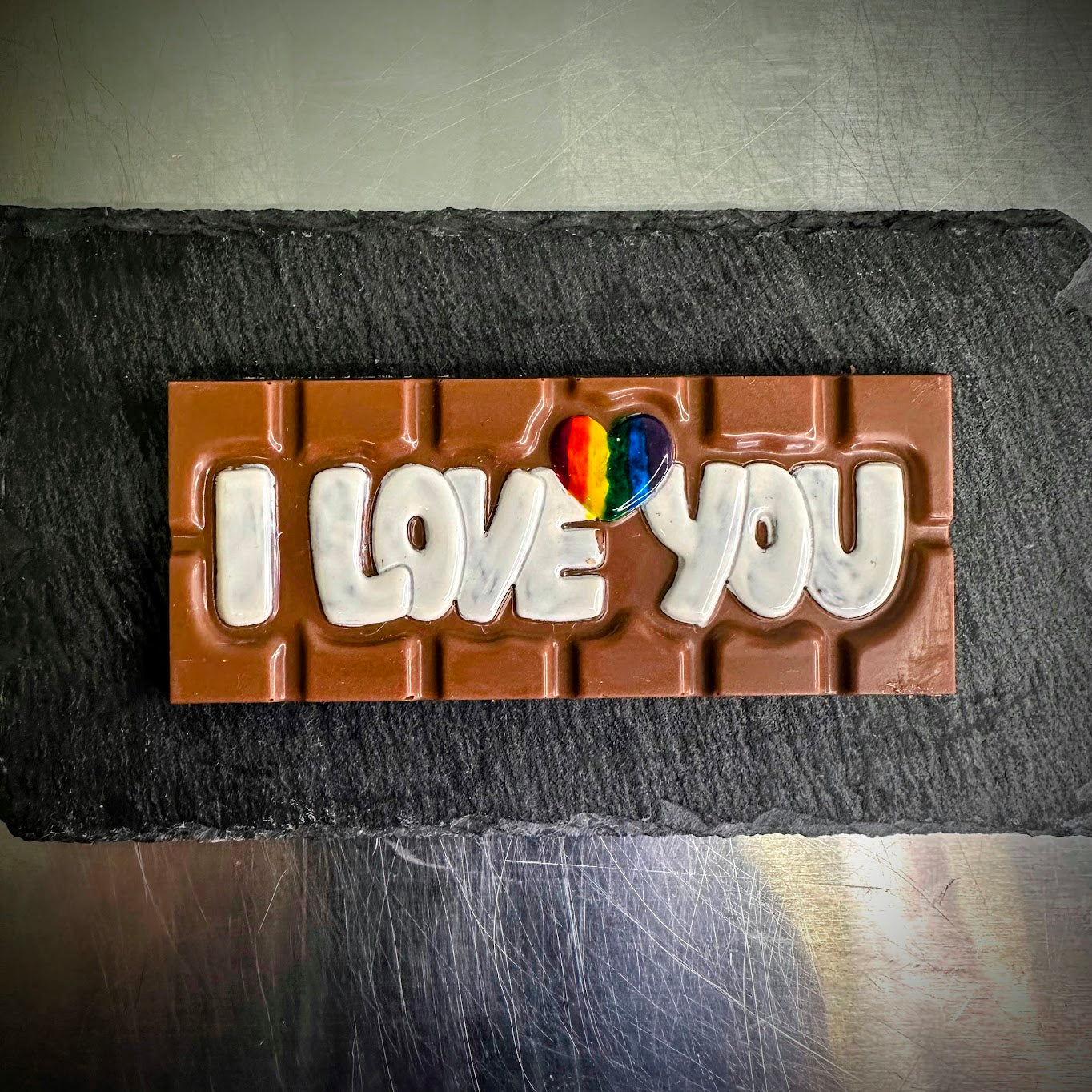 PRIDE 'I Love You' Chocolate Bars