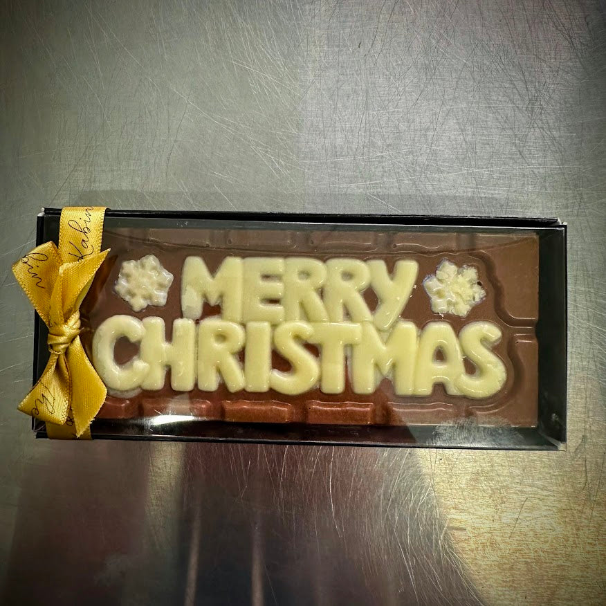Merry Christmas Chocolate Bar