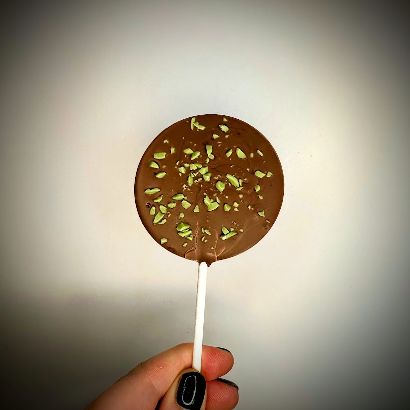 Shamrock Chocolate Lollies